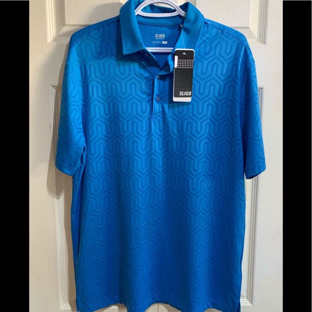 Sligo Spirit Blue Men’s Polo shirt in Size Medium
